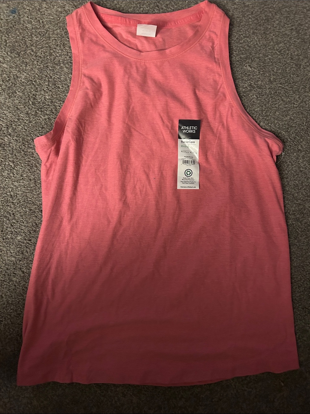 Athletic Works Woman’s Coral Pink Tank Top Size: XS